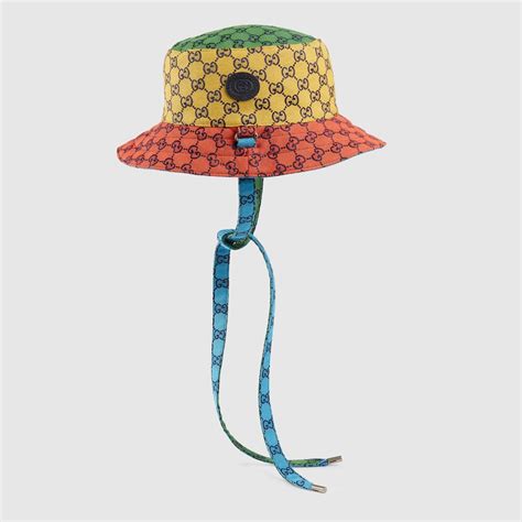 gucci multicolor bucket hat